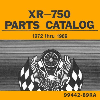 1972-1989 XR750 Parts Catalog