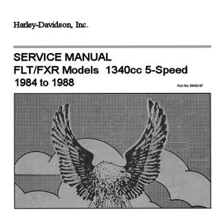 1984-1988 FLT & FXR Models Service Manual