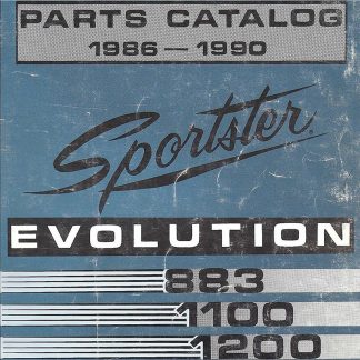 1986-1990 Sportster Evo Models Parts Catalog
