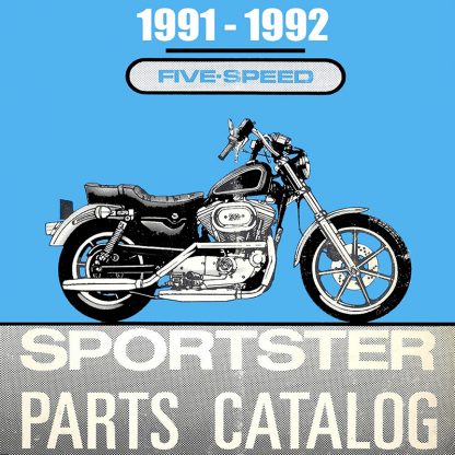1991-1992 Sportster Models Parts Catalog