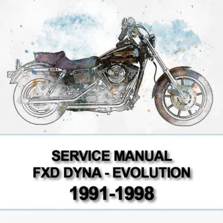 2007 Dyna Models Service Manual #99481-07 – Motorcycle Manual Download
