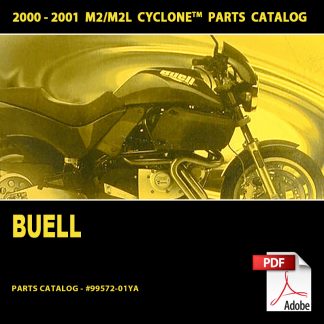 2000-2001 Buell Cyclone M2/M2L Models Parts Catalog