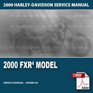 2000 FXR4 Model Service Manual Supplement