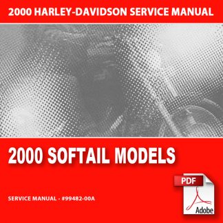 2000 Softail Models Service Manual