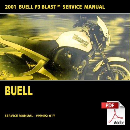 2001 Buell P3 Blast Models Service Manual