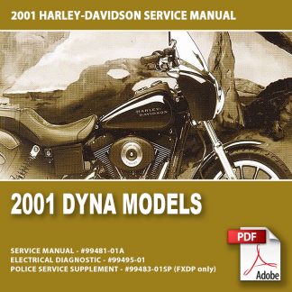 2001 Dyna Models Service Manual