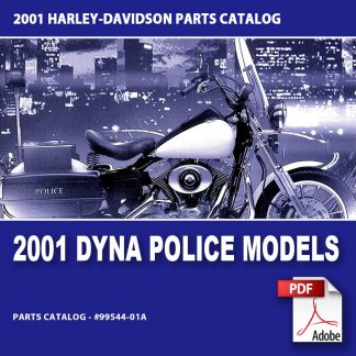2001 Dyna Police Models Parts Catalog