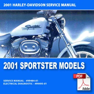2009 スポーツスターモデルサービスマニュアル #99484-09JP
