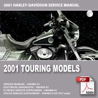 2001 Touring Models Service Manual