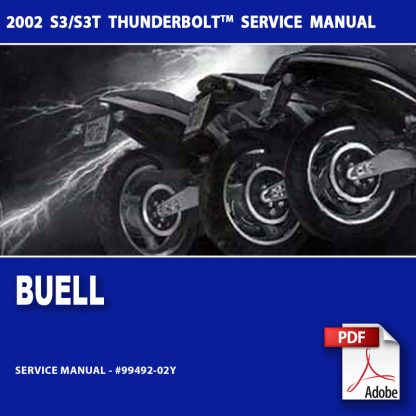2002 Buell S3/S3T Thunderbolt Models Service Manual