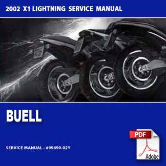 2002 Buell X1 Lightning Models Service Manual