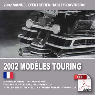 2002 Manuel d’entretien des modèles Touring