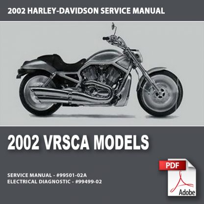 2002 VRSCA Models Service Manual