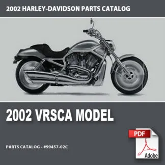 2002 VRSCA Models Service Manual #99501-02A – Motorcycle Manual