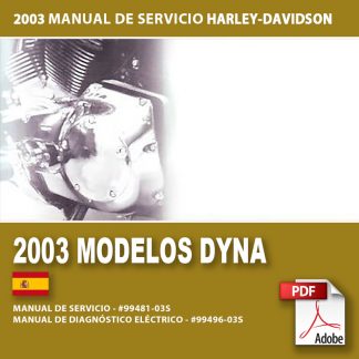 2003 Manual de Servicio Modelos Dyna