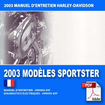 2003 Manuel d’entretien des modèles Sportster