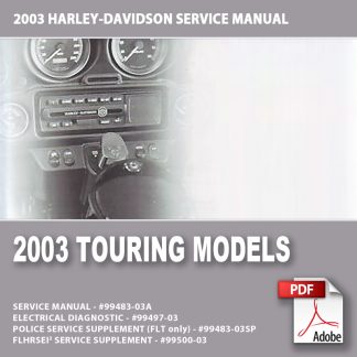 2003 Touring Models Service Manual