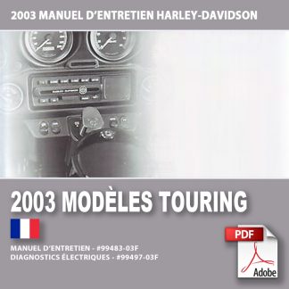 2003 Manuel d’entretien des modèles Touring