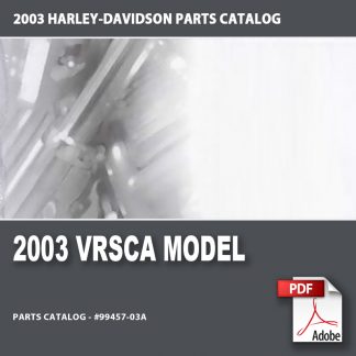 2003 VRSCA Models Parts Catalog