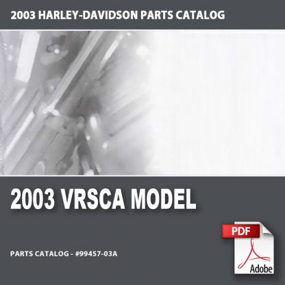 2003 VRSCA Models Parts Catalog