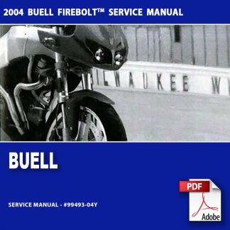 2004 Buell Firebolt Models Service Manual