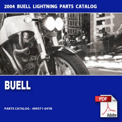 2004 Buell Lightning Models Parts Catalog