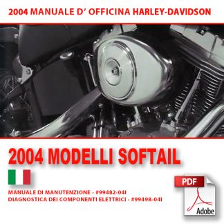 2004 Manuale di manutenzione modelli Softail