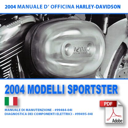2004 Manuale di manutenzione modelli Sportster