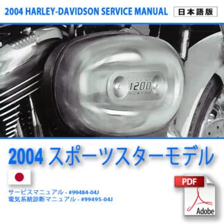 2003 スポーツスターモデルサービスマニュアル #99484-03J