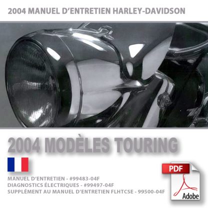 2004 Manuel d’entretien des modèles Touring
