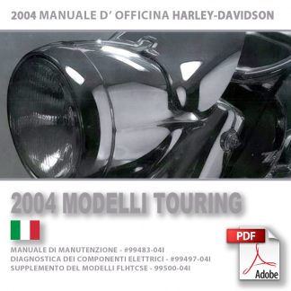 2004 Manuale di manutenzione modelli Touring