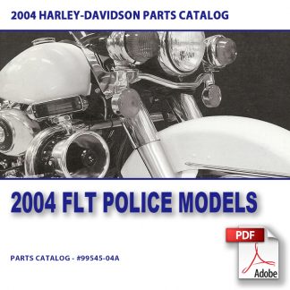 2004 Touring Police Models Parts Catalog