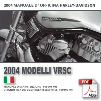 2004 Manuale di manutenzione modelli VRSC