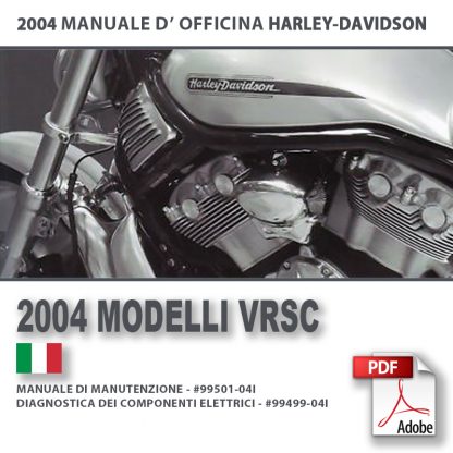 2004 Manuale di manutenzione modelli VRSC