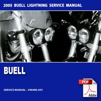 2005 Buell Lightning Models Service Manual
