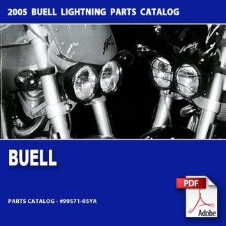 2005 Buell Lightning Models Parts Catalog