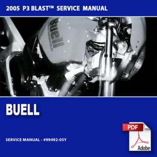 2005 Buell P3 Blast Models Service Manual