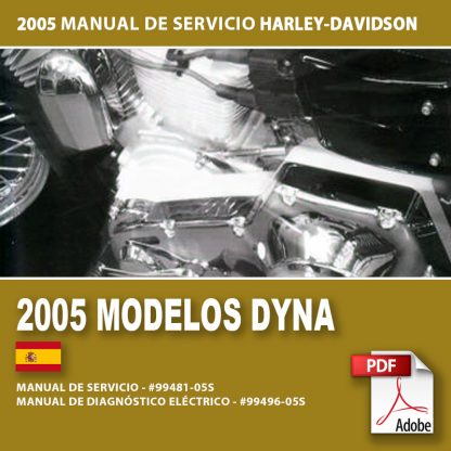 2005 Manual de Servicio Modelos Dyna