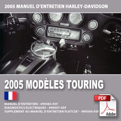 2005 Manuel d’entretien des modèles Touring