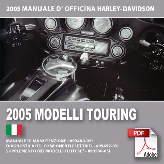 2005 Manuale di manutenzione modelli Touring