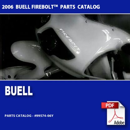 2006 Buell Firebolt Models Parts Catalog