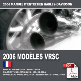 2006 Manuel d’entretien des modèles VRSC