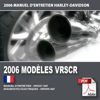 2006 Manuel d’entretien des modèles VRSCR #99501-06F