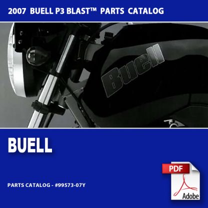 2007 Buell P3 Blast Models Parts Catalog