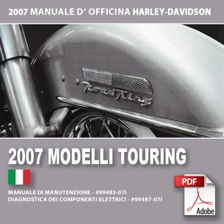 2007 Manuale di manutenzione modelli Touring