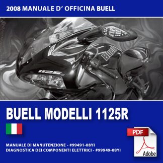 2008 Manuale di manutenzione Buell modelli 1125R