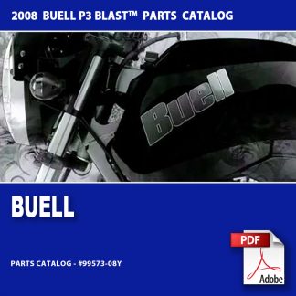 2008 Buell P3 Blast Models Parts Catalog