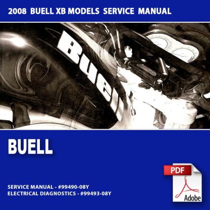 2008 Buell XB Models Service Manual