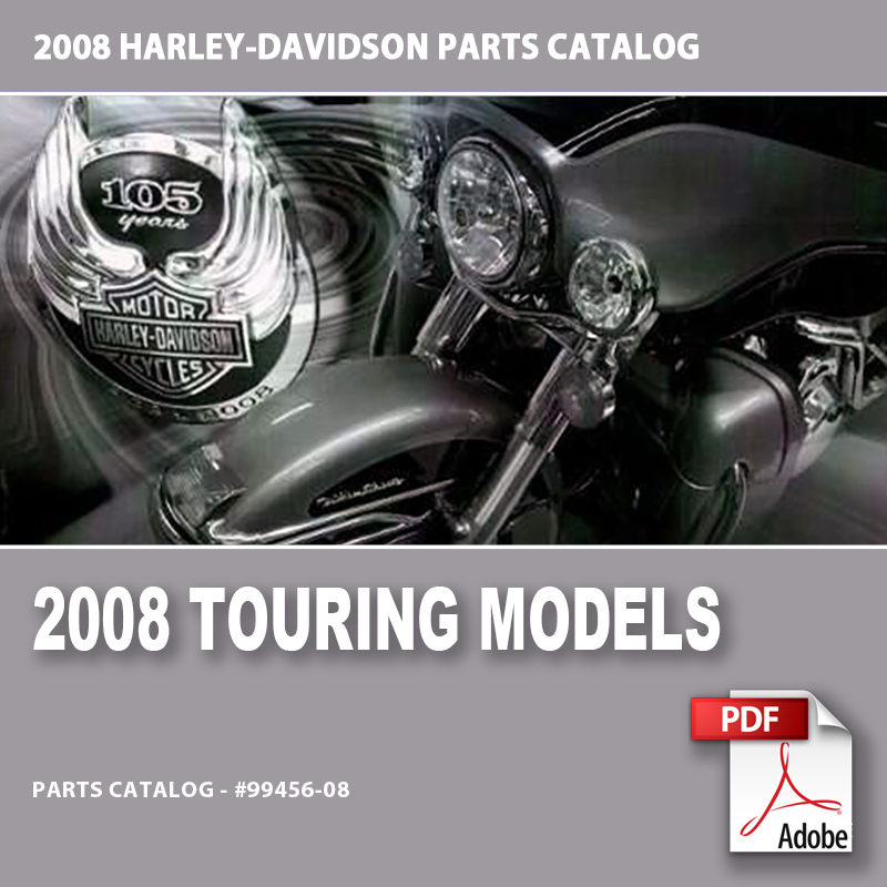 2008 Harley Davidson FLT Police Models Parts Catalog Manual FACTORY OEM BOOK NEW 