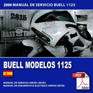 2009 Buell Modelo 1125R Manual de Servicio